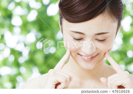 美容女性皮膚護理 47618926