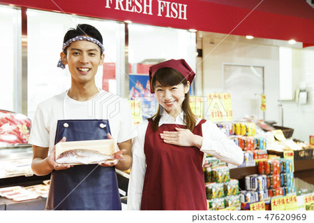 Fishman Super Clerk Fresh Fish Store Fishman Super Clerk Fresh Fish Store 47620969