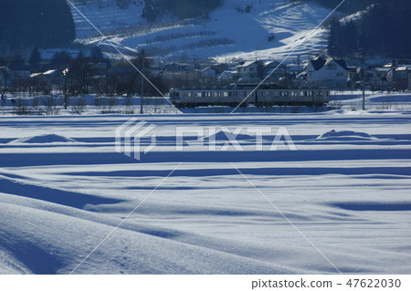 Honan Railway Oshiki Line Winter Scene Honan Railway Oshiki Line Winter Scene 47622030