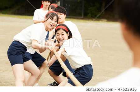 高中體育節日體育節 47622916