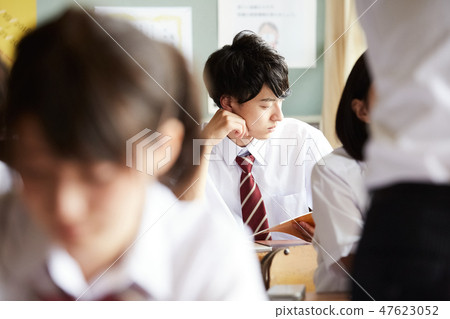 High School Student School Life Class High School Student School Life Class 47623052