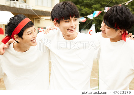 High school sports festival sports festival 47623179