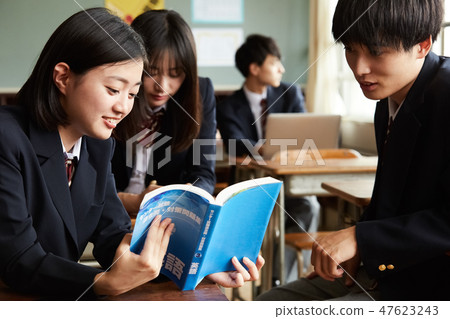 High school student school life time off 47623243