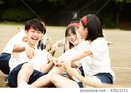 High school sports festival sports festival 47623251