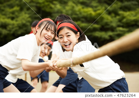 高中體育節日體育節 47623264