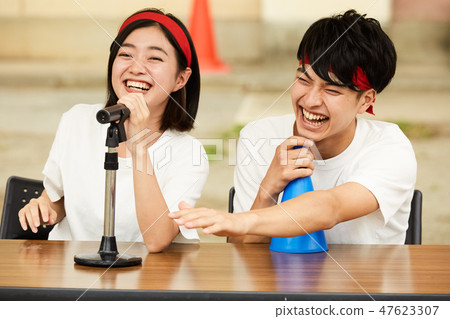 High school sports festival sports festival 47623307