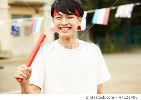 High school sports festival sports festival 47623406