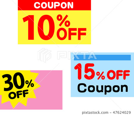 Discount coupon 47624029