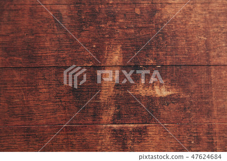The texture of the surface of the old wooden wine or beer barrel. Close-up 47624684
