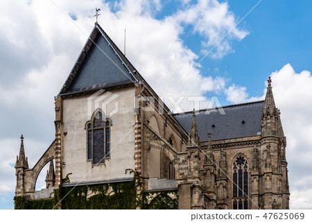 Exterior view of Saint Aubin church in Rennes 47625069