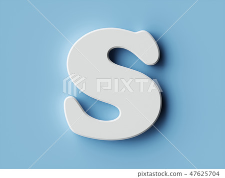 White paper letter alphabet character S font 47625704