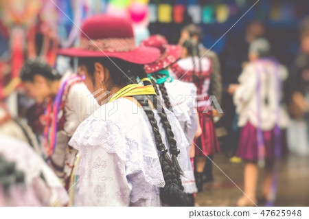 Dancers at Sucre Carnival in Bolivia. Dancers at Sucre Carnival in Bolivia. 47625948