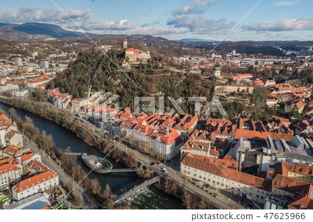 CItyscape of Graz, Austria 47625966