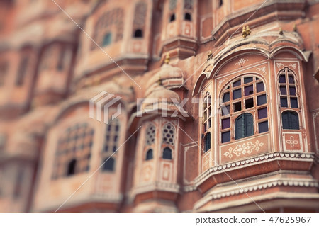 Hawa Mahal palace in Jaipur, Rajasthan 47625967