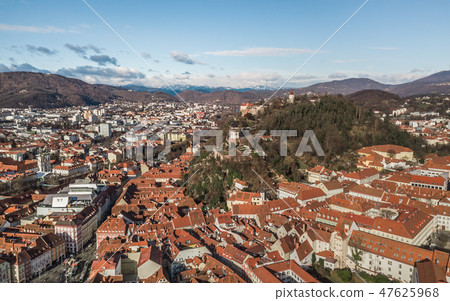 CItyscape of Graz, Austria 47625968