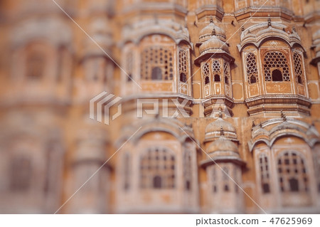 Hawa Mahal palace in Jaipur, Rajasthan 47625969