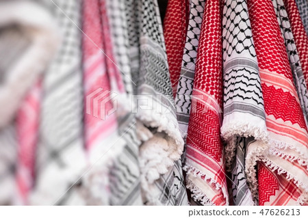 Kufiya man's head scarf 47626213