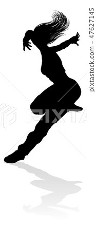 Street Dance Dancer Silhouette Street Dance Dancer Silhouette 47627145