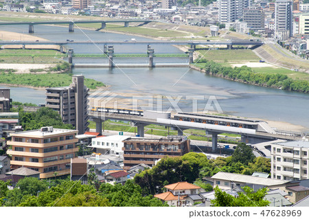 View from Otada Mt Otagawa and Hiroshima city View from Otada Mt Otagawa and Hiroshima city 47628969