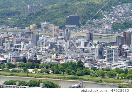 從Ushidan-yama觀看廣島市西區 47628980