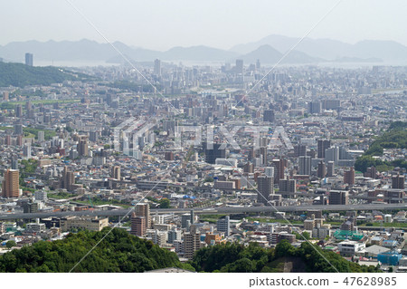從廣島市觀看從山。 47628985