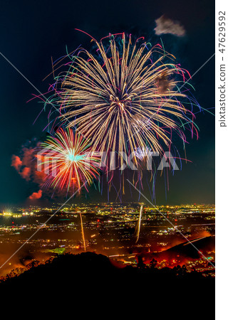 Wakakusa mountain grill and fireworks Wakakusa mountain grill and fireworks 47629592