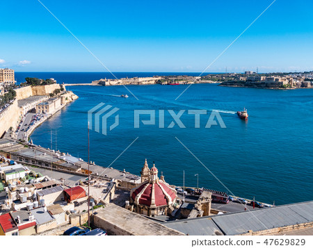 Malta Island World Heritage Site Valletta Walled City 47629829