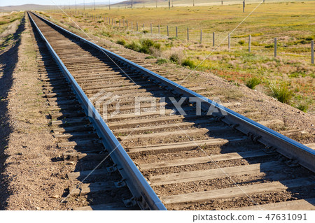 Transmongol Railway, single-track railway 47631091