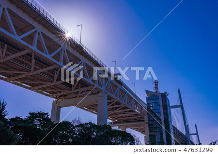 (Kanagawa) Yokohama Minato Mirai · Yokohama Bay Bridge (Kanagawa) Yokohama Minato Mirai · Yokohama Bay Bridge 47631299