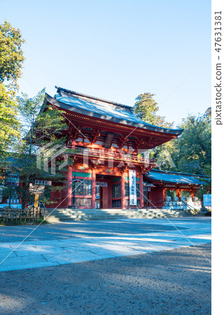Katori Jingu Shrine gate early morning (Katori city, Chiba) As of January 2019 Katori Jingu Shrine gate early morning (Katori city, Chiba) As of January 2019 47631381