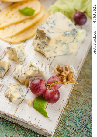 Cheese with nuts 47632622