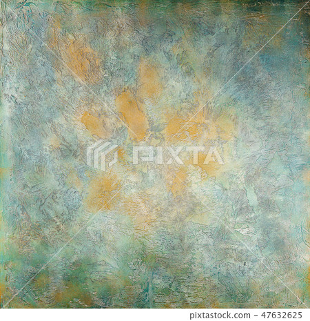 Yellow Green Concrete wall 47632625