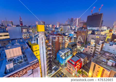 Shinjuku, Tokyo, Japan Cityscape at Twilight 47632665
