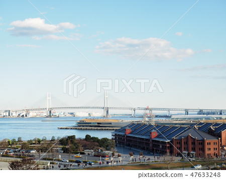 紅磚倉庫和橫濱灣大橋 紅磚倉庫和橫濱灣大橋 47633248