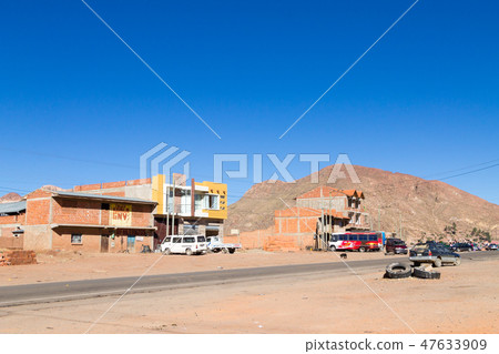 Bolivian road from Potosi to Sucre 47633909