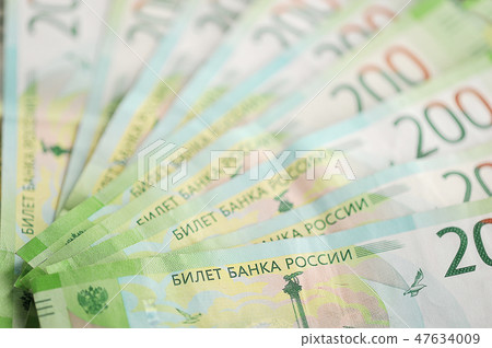 new Bank notes of 200 Russian rubles 47634009