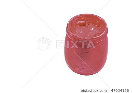Plastic Pink color with clipping path Plastic Pink color with clipping path 47634126