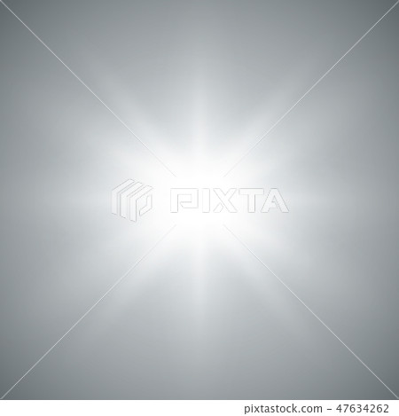 Glowing light effect on transparent background. 47634262