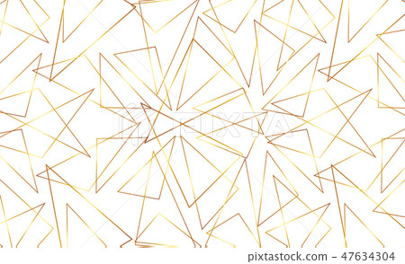 Seamless geometric. Golden background. Vector seamless. Golden texture. Geometric background with Seamless geometric. Golden background. Vector seamless. Golden texture. Geometric background with 47634304