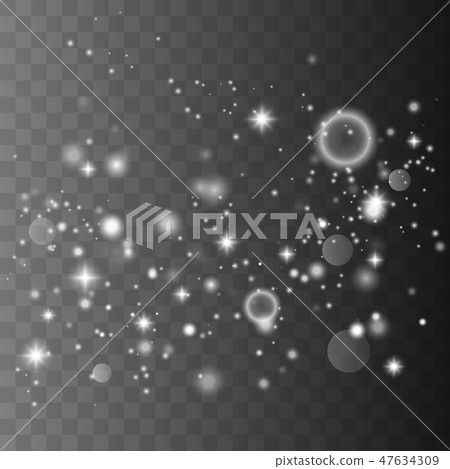 Glow light effect. Sparkle dust. Glow light effect. Sparkle dust. 47634309