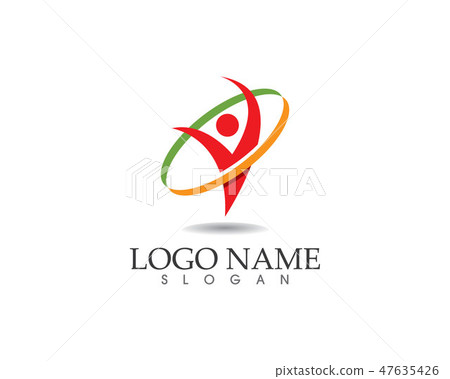 Healthy Life Logo template vector icon 47635426