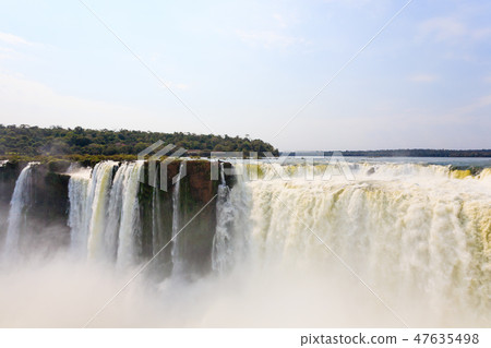 Iguazu falls view, Argentina 47635498
