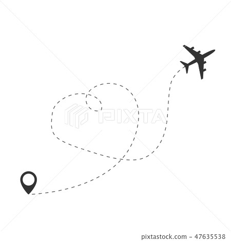 Airplane travel concept. Airplane travel concept. 47635538
