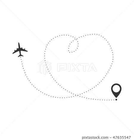 Airplane travel concept. Airplane travel concept. 47635547