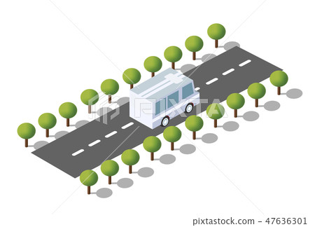 City boulevard isometric City boulevard isometric 47636301