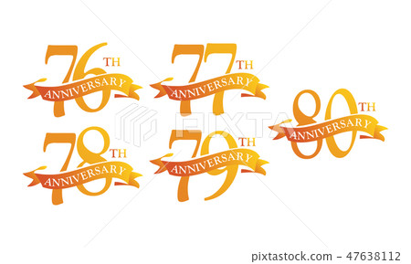 Ribbon Anniversary Template Set Ribbon Anniversary Template Set 47638112