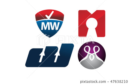 Logotype Modern Template Set Logotype Modern Template Set 47638210