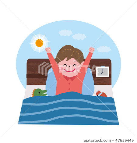 Children's Illustrations Waking up in the Morning 47639449