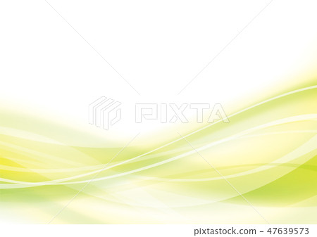 Smooth wave background yellow-green Smooth wave background yellow-green 47639573