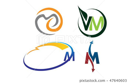 Logotype Modern Template Set 47640603